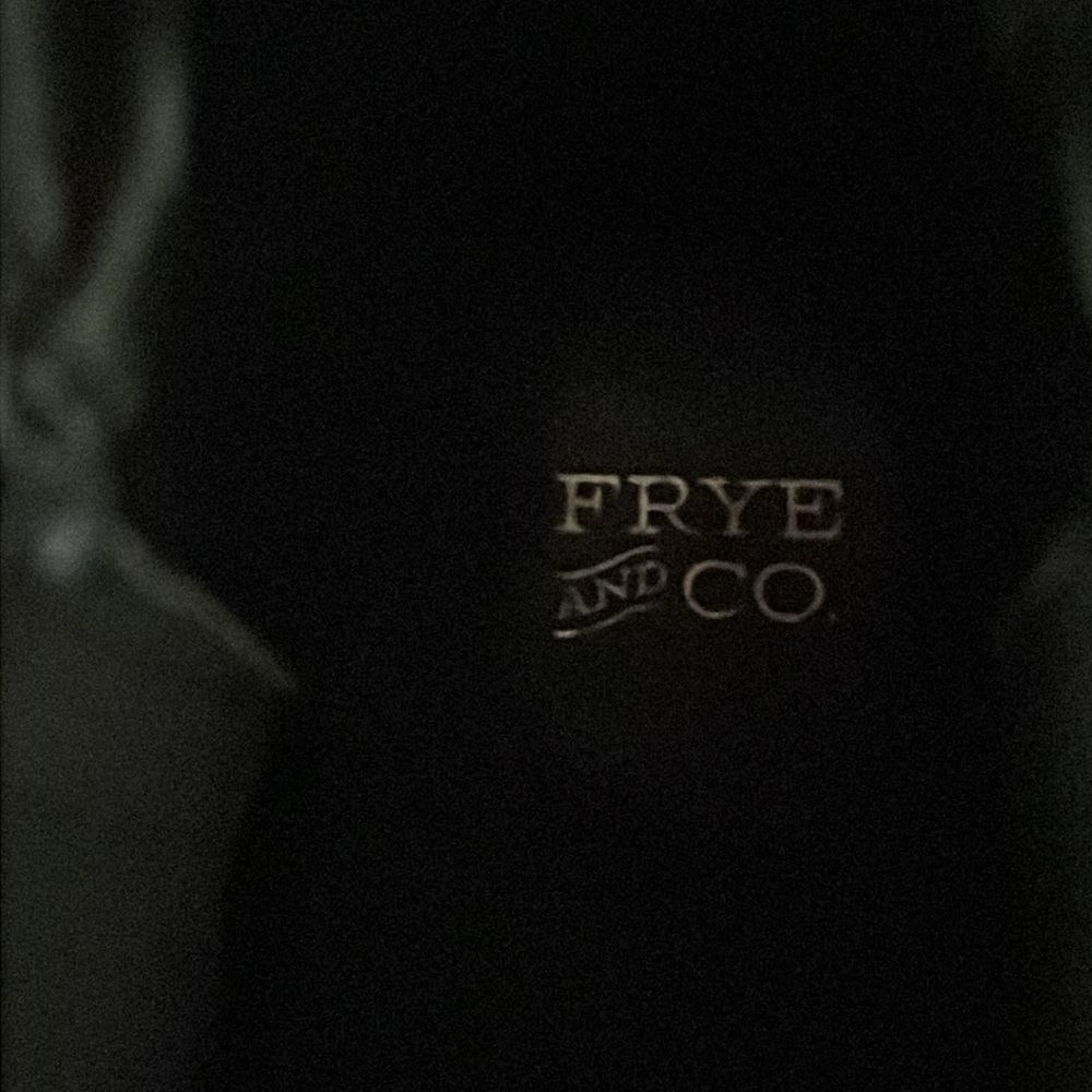 FRYE AND CO. Black Leather Clog Boot with Natural Wood Heel - Picture 9 of 10